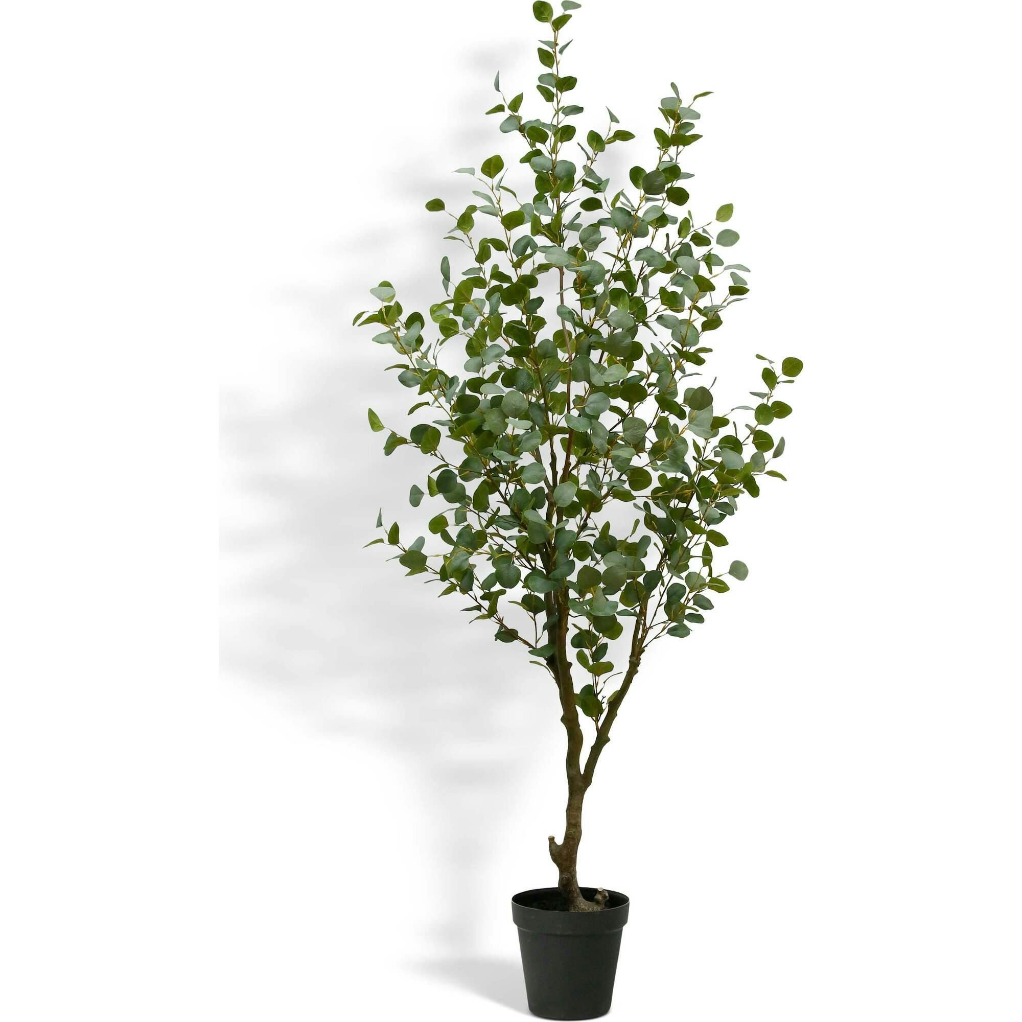 7' Artificial Eucalyptus Tree