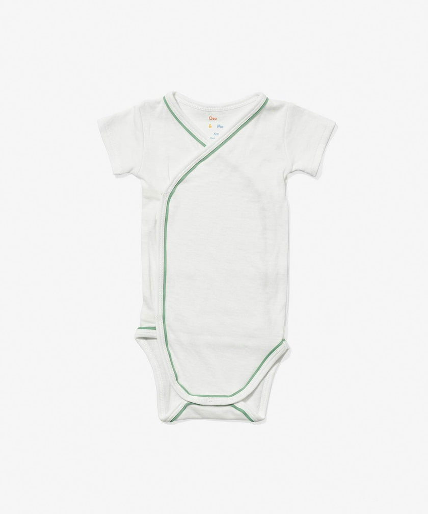 Crossbody Short Sleeve Onesie