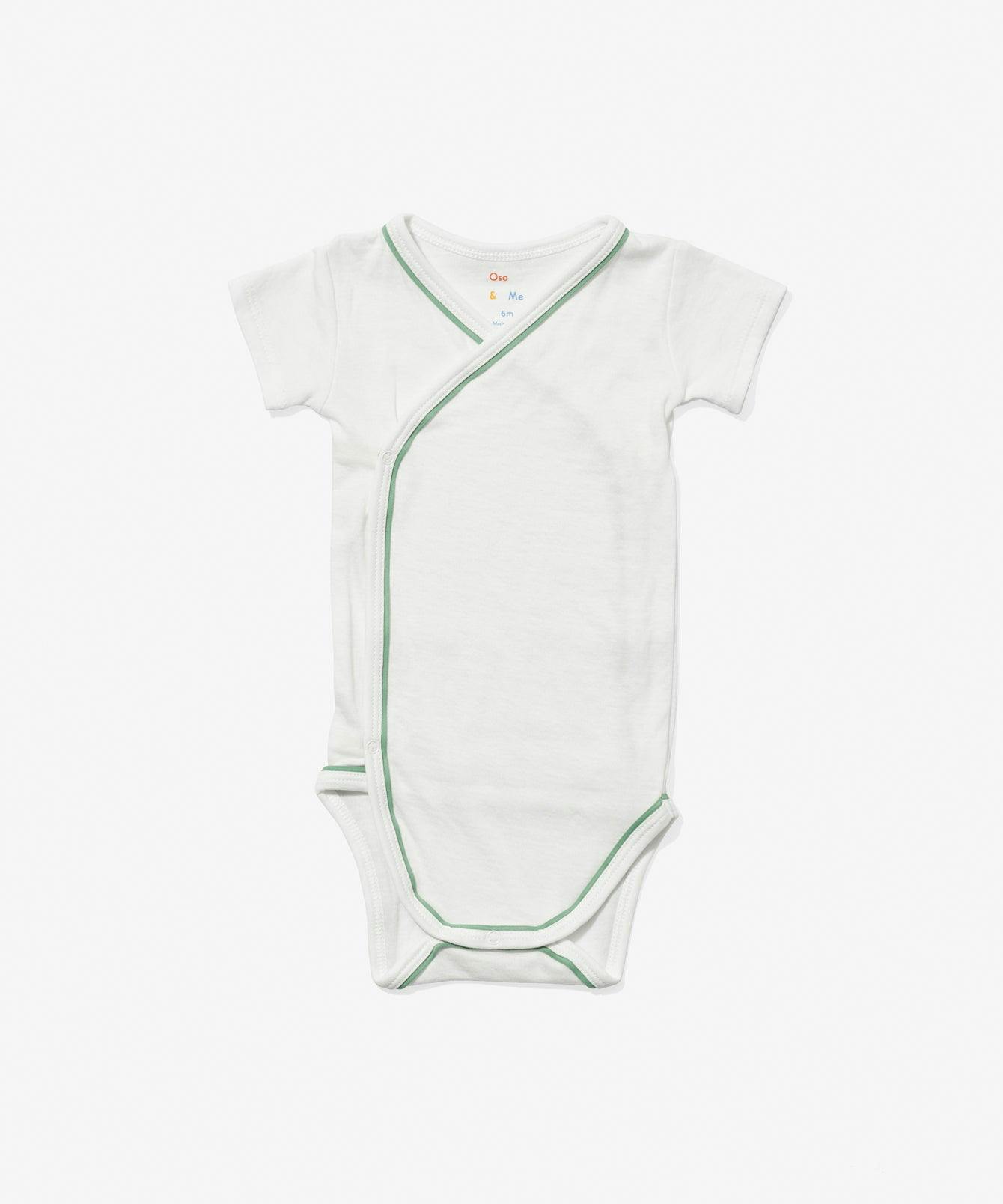 Crossbody Short Sleeve Onesie