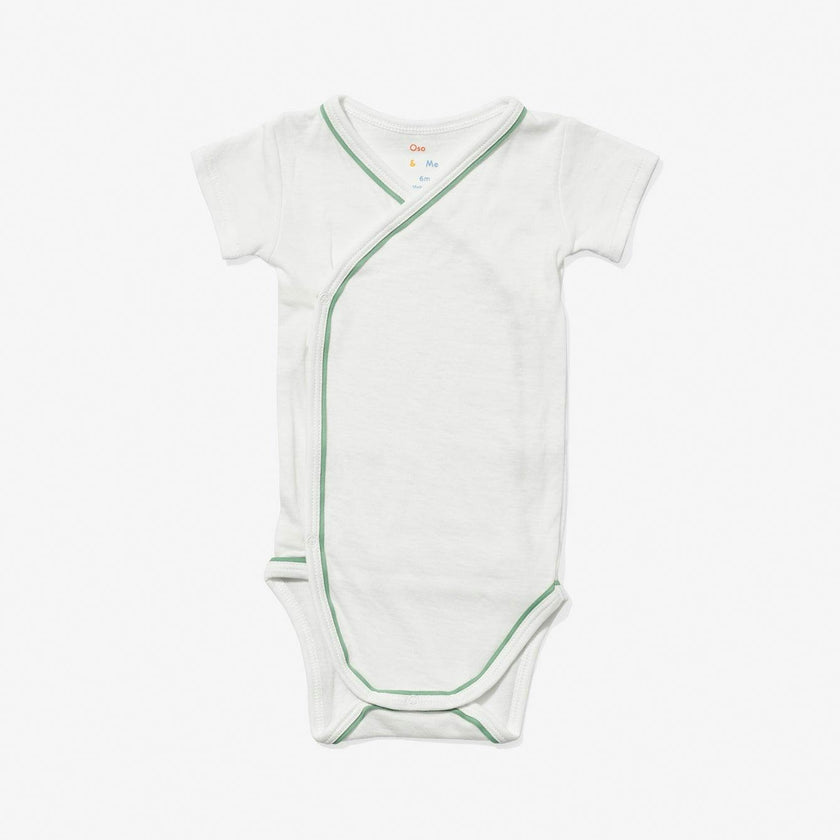 Crossbody Short Sleeve Onesie