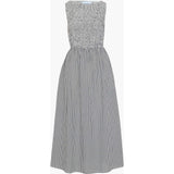 The Cosima Nap Dress - Black/Sand Gingham