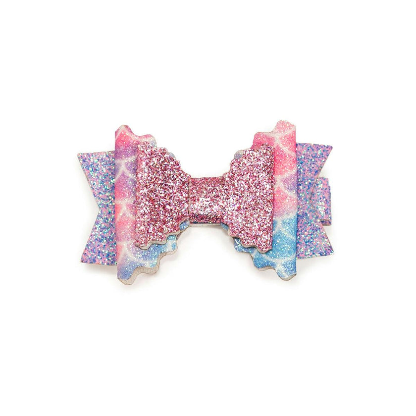 Sparkling Mermaid Bow Clip