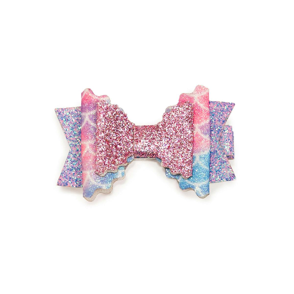 Sparkling Mermaid Bow Clip