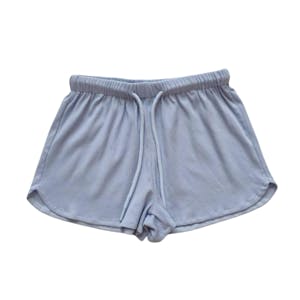 Pink Ribbed Shorts