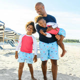 Men's Navy Long Sleeve Rash Top