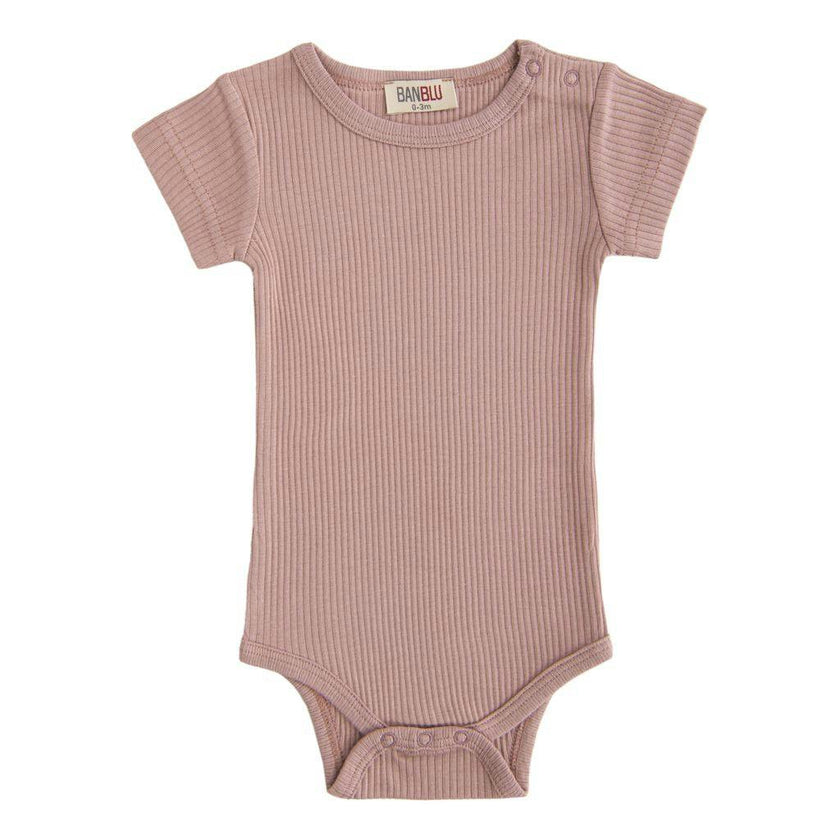 Pink Rose SS Modal Bodysuit