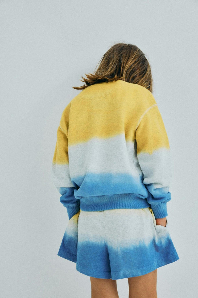 Tie Dye Sweatshirt Mimosa Yellow