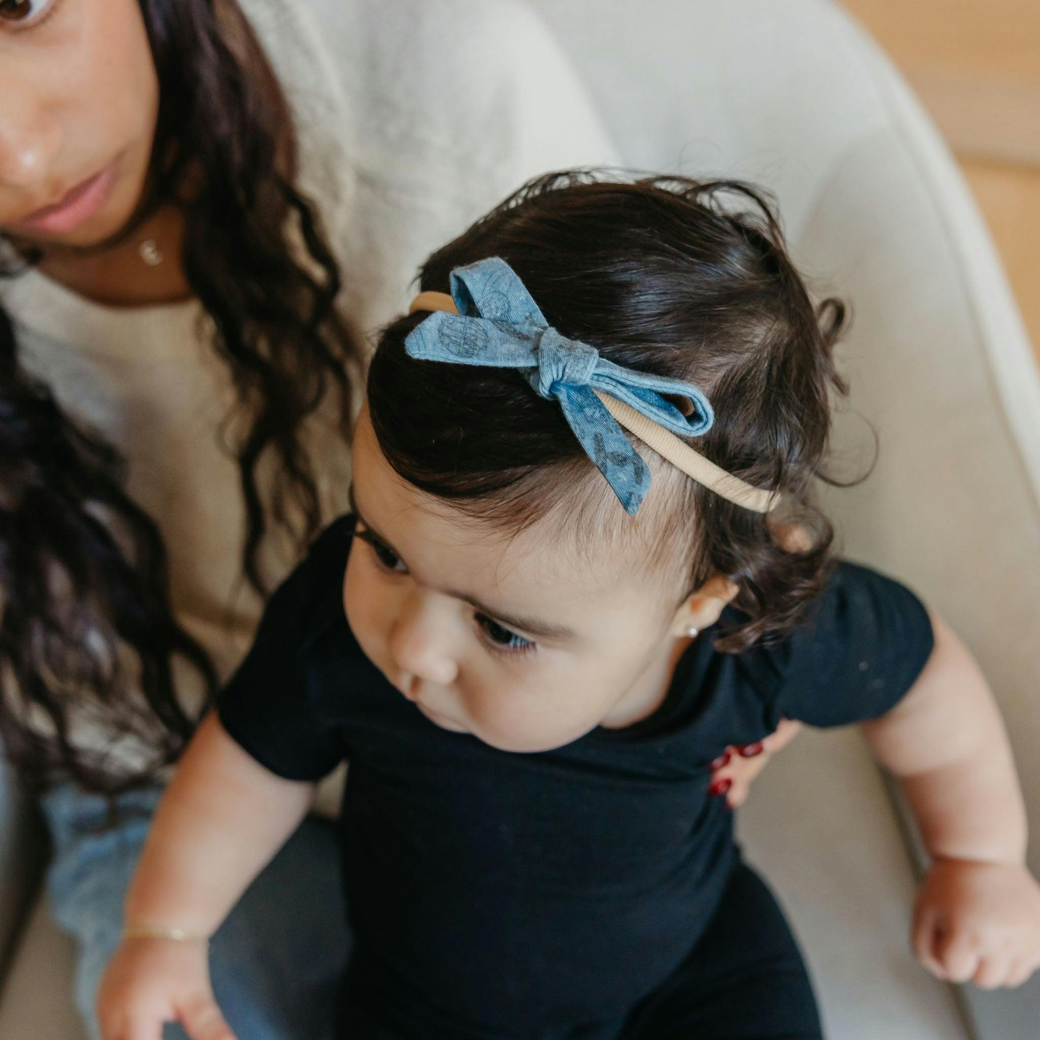 Ribbon Baby Bow - Starships