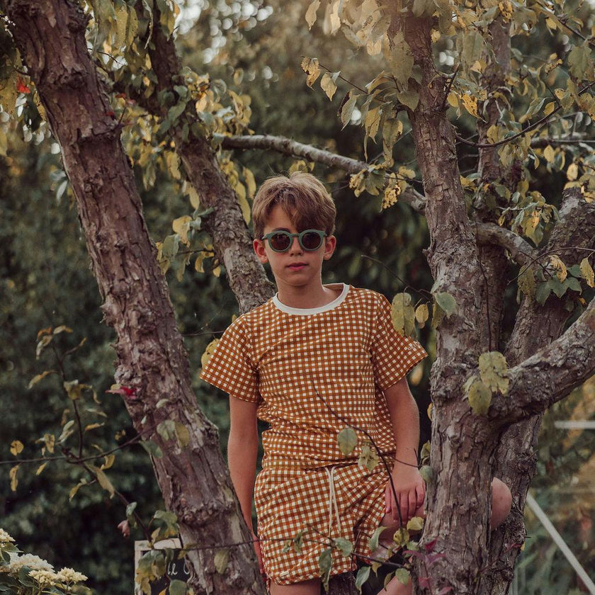 Classic | Sustainable Sunglasses | Plant-Based Bendable Polarized - Teen | 9-14 Y | Orchard