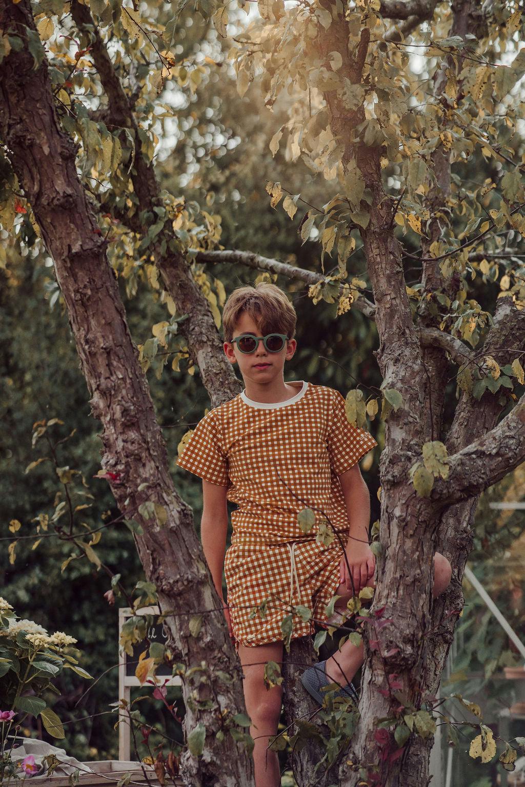 Classic | Sustainable Sunglasses | Plant-Based Bendable Polarized - Teen | 9-14 Y | Orchard