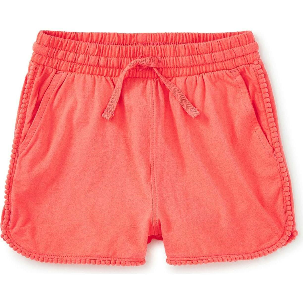 Pom-Pom Gym Shorts, Orange