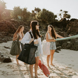 Beach Hauler™ - Mini Mesh Beach Bag – Deep Sea