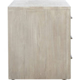 Rosey 3 Drawer Nightstand