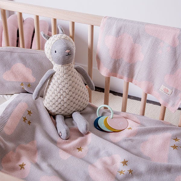 Dreamy Clouds Baby Blanket Set