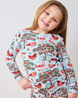 Hen House - Kids PJ Set - Soft Blue