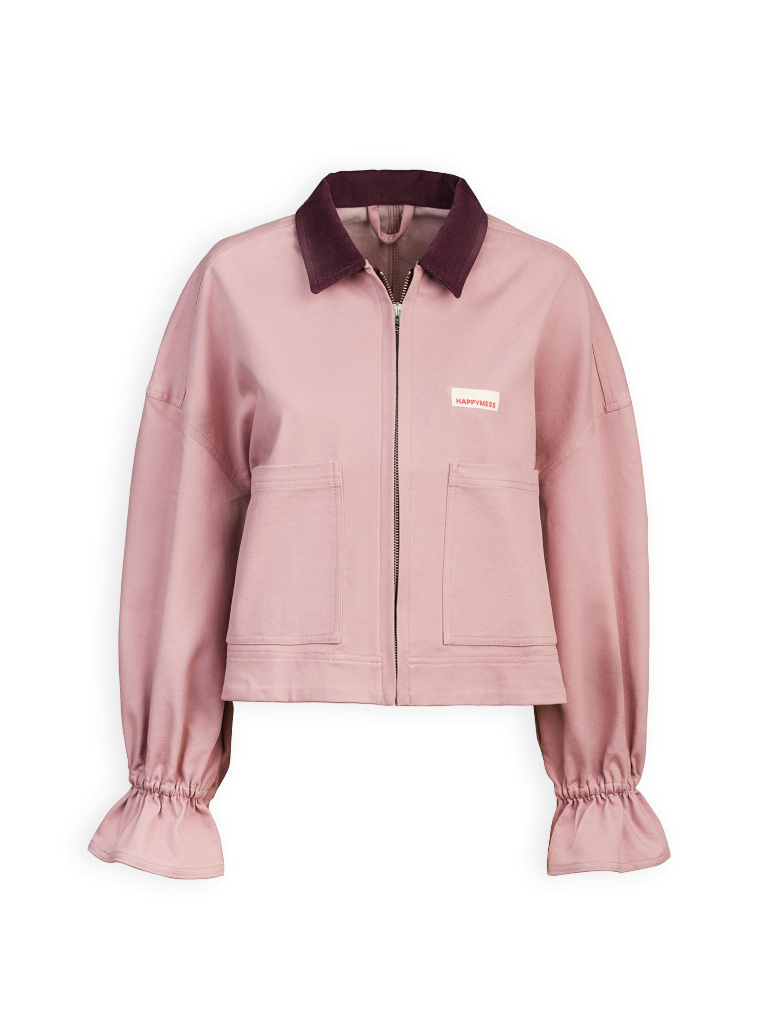 women's denim jacket - dawn rose