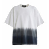 White to Gray Gradient T‑Shirt