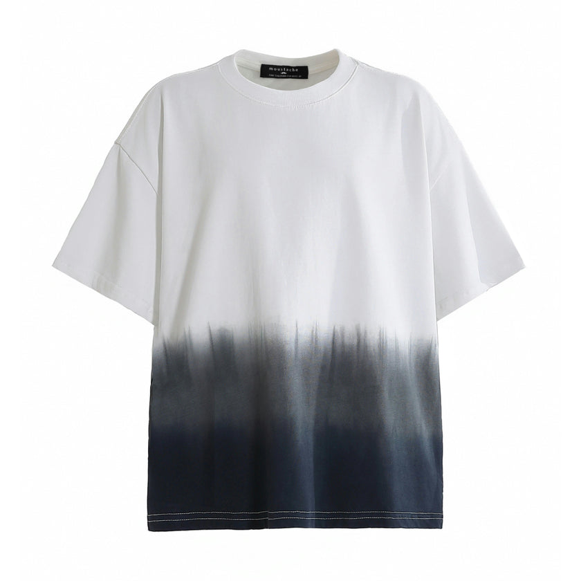 White to Gray Gradient T‑Shirt