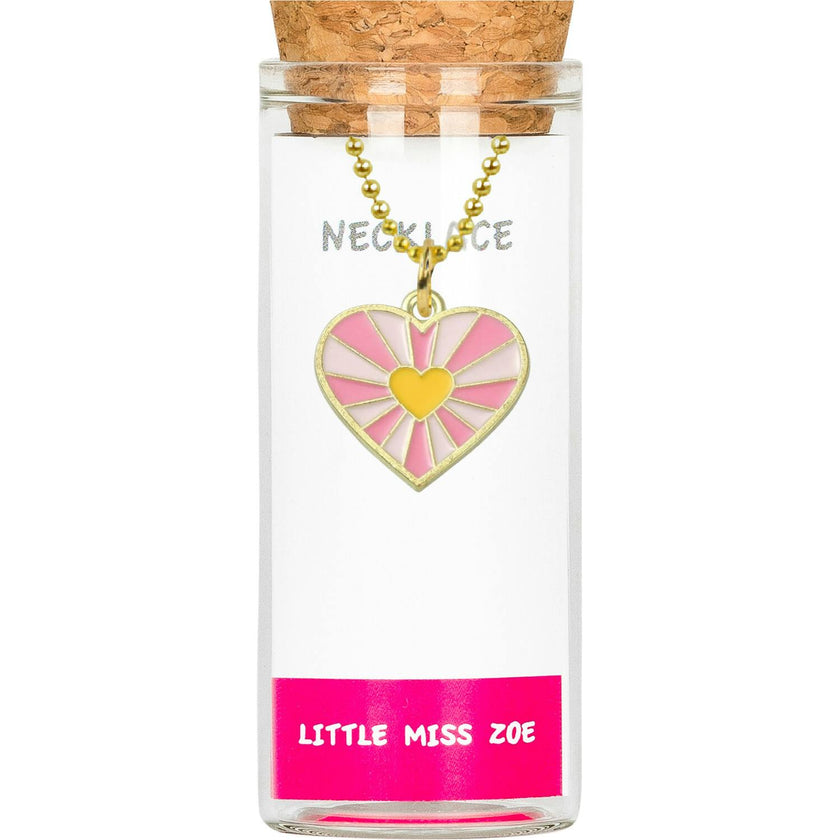 Charming Necklace in a Bottle