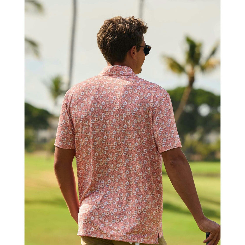The Azaleas - Sunset Golf Shirt
