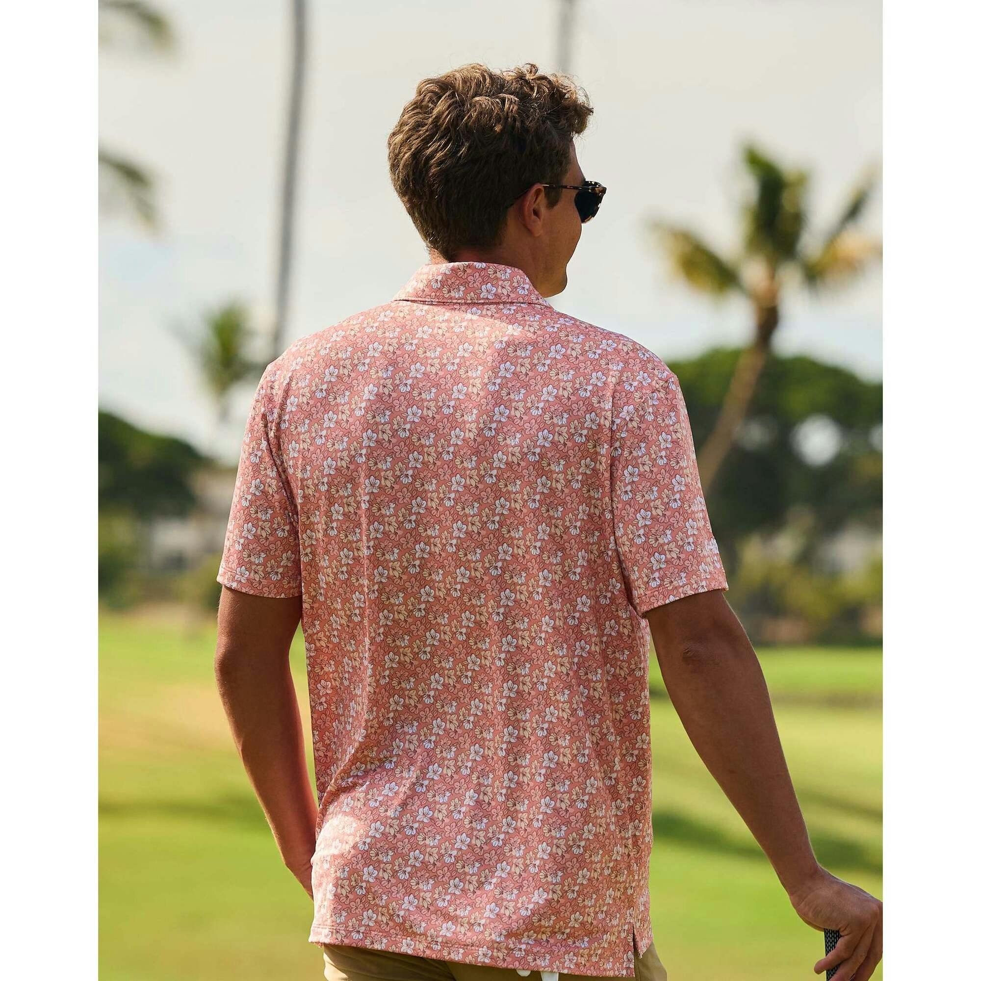 The Azaleas - Sunset Golf Shirt