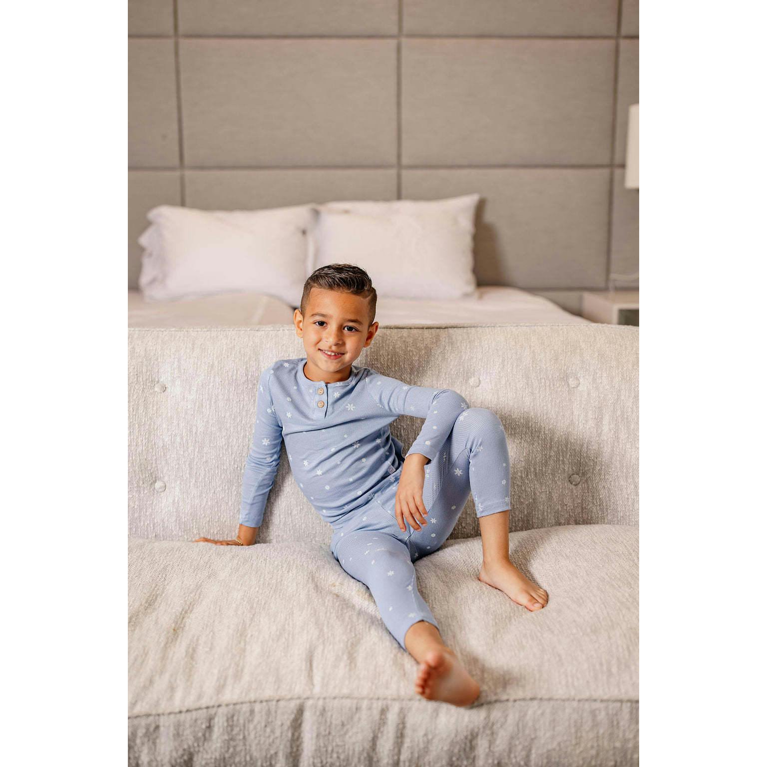 Snowflake PJ, Blue