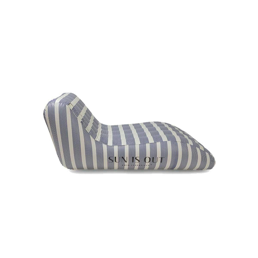 Premium Lounge Float - Blue/White - Monaco