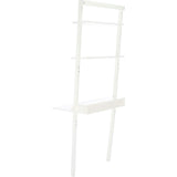Pamella 2 Shelf Leaning Desk