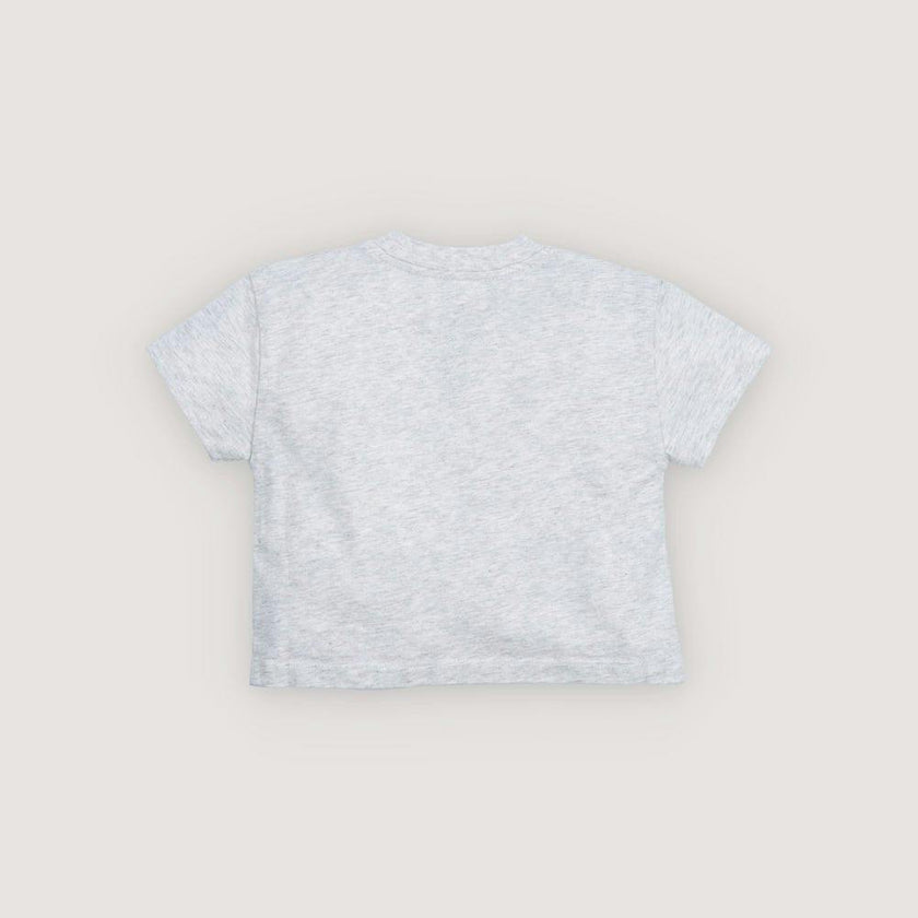 Tns Logo Baby T-Shirt  Light Grey Melange