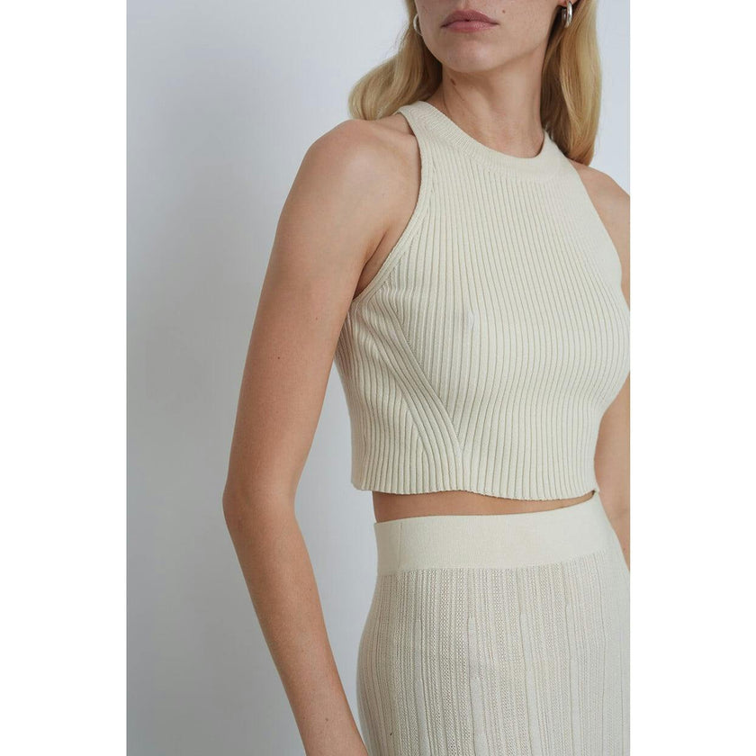 TIA CROP TANK | IVORY