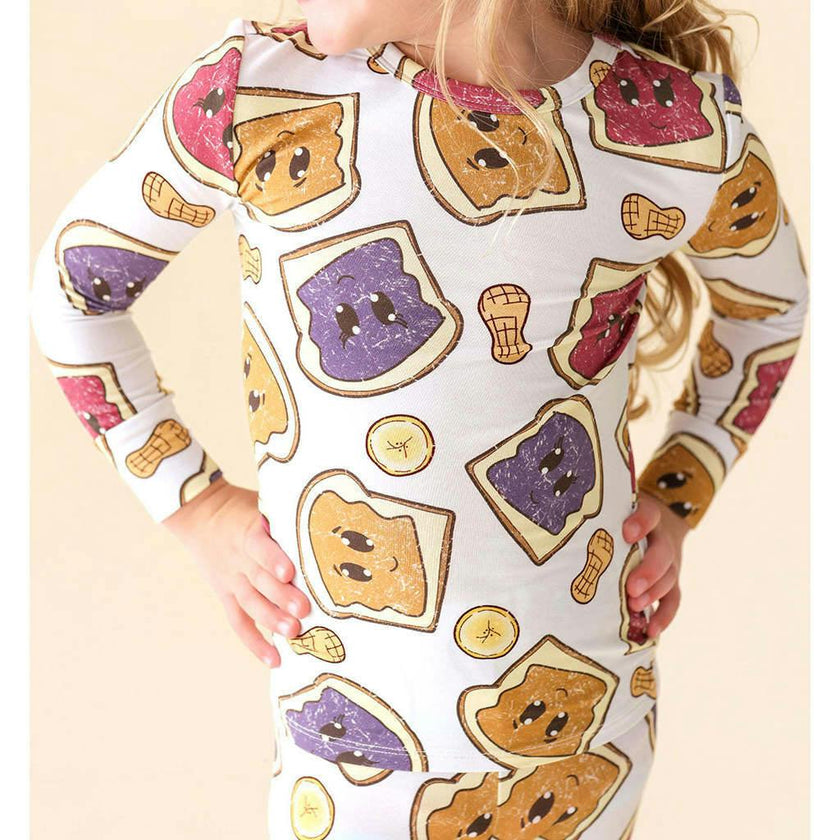 Peanut Butter Jelly Time Classic Pajama Set