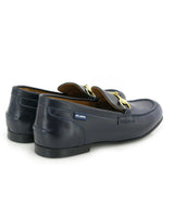 Teresa Buckle - navy blue smooth