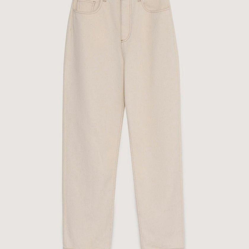 TNS Denim Woman Regular Pant Ecru_Sampling