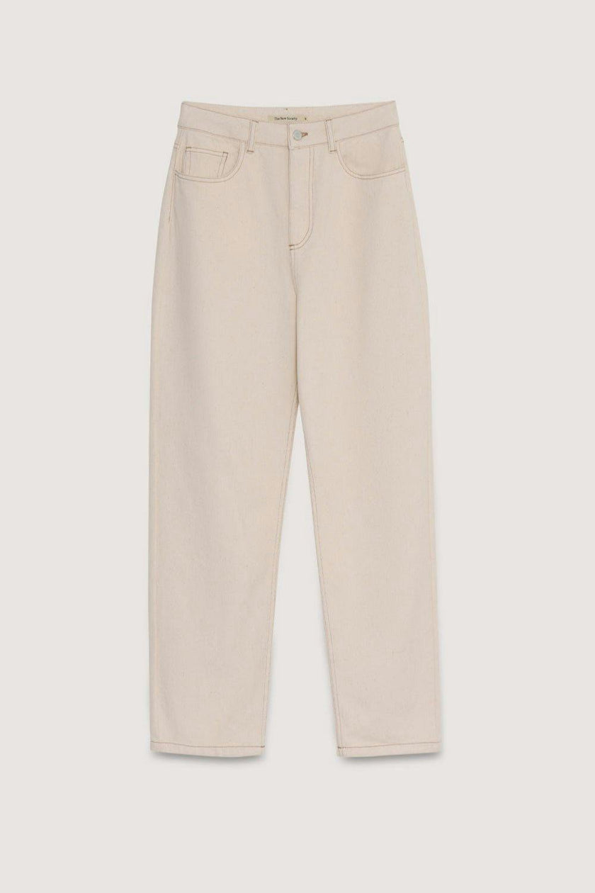 TNS Denim Woman Regular Pant Ecru
