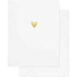 Gold Heart Card