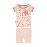 All Over Floral Two-Piece Set