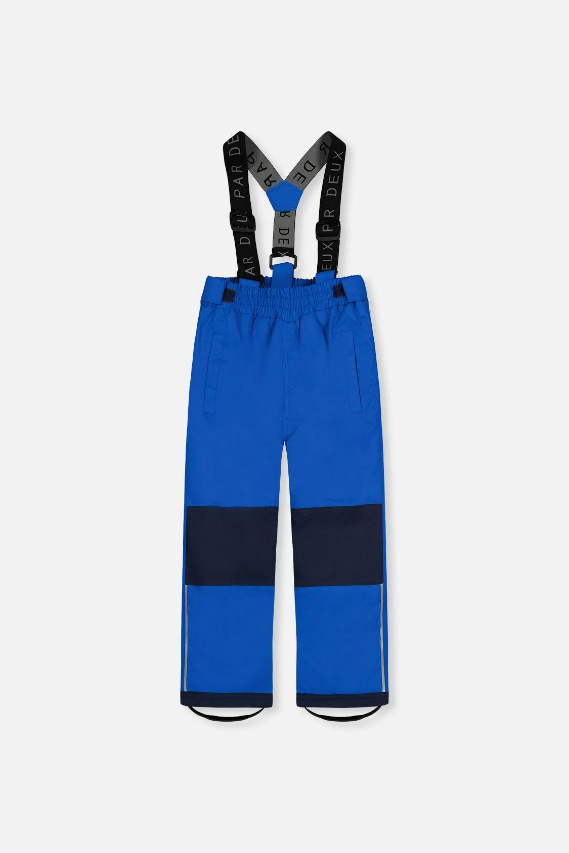 Light Weight Two Piece Chill Snowsuit Royal Blue and Green
