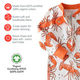 SHAWN Snug-fit Footless Baby Pajamas for Boys & Girls