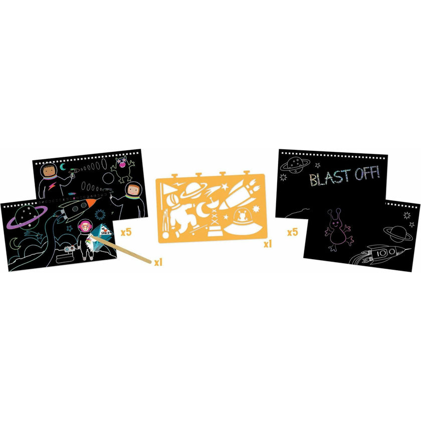Space Scratch & Play