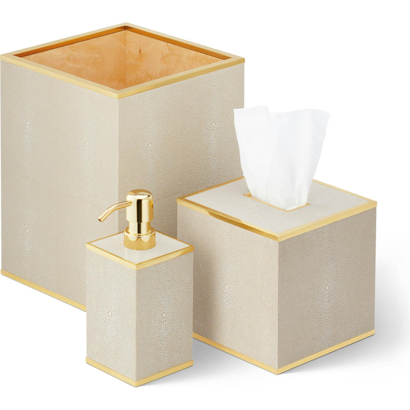 Classic Shagreen Tissue Box Cover