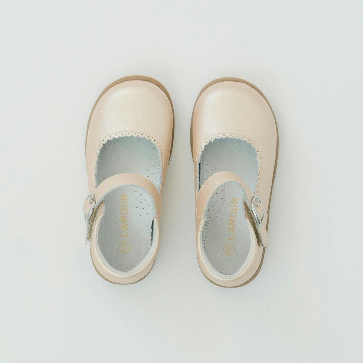 Chloe Classic Scalloped Leather Mary Jane