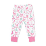 Bow Trellis Tree - Long Sleeve Loungewear Set