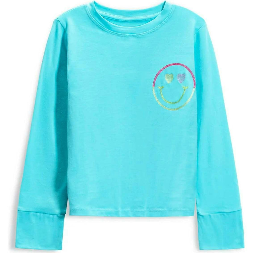 Smiley Face Long Sleeve Top