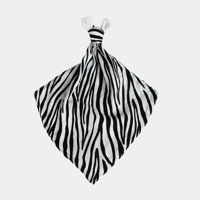 Print Double Lay Knotted Muslin Lovey