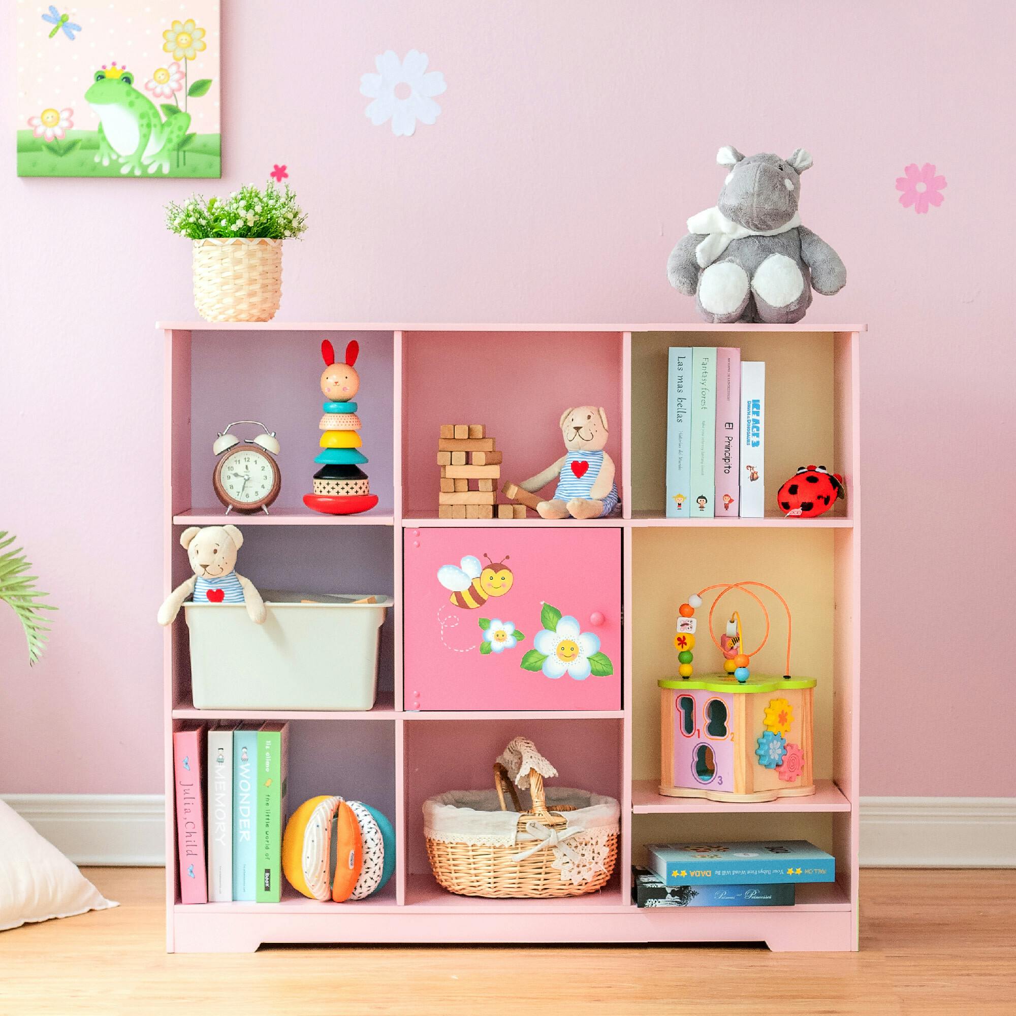 Magic Garden Adjustable Cube Bookshelf