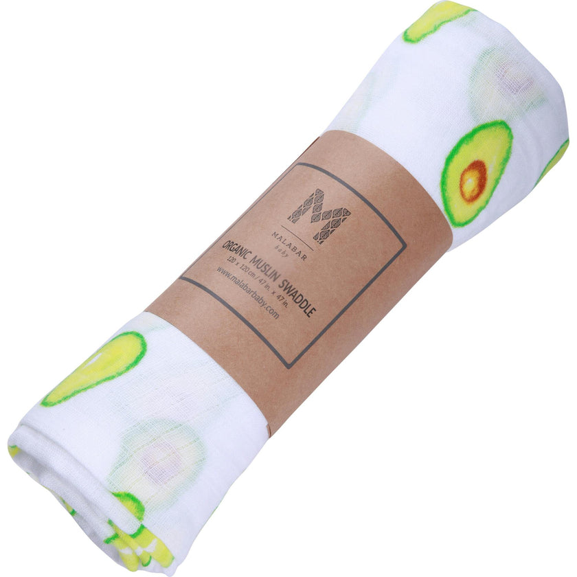Organic Cotton Muslin Swaddle