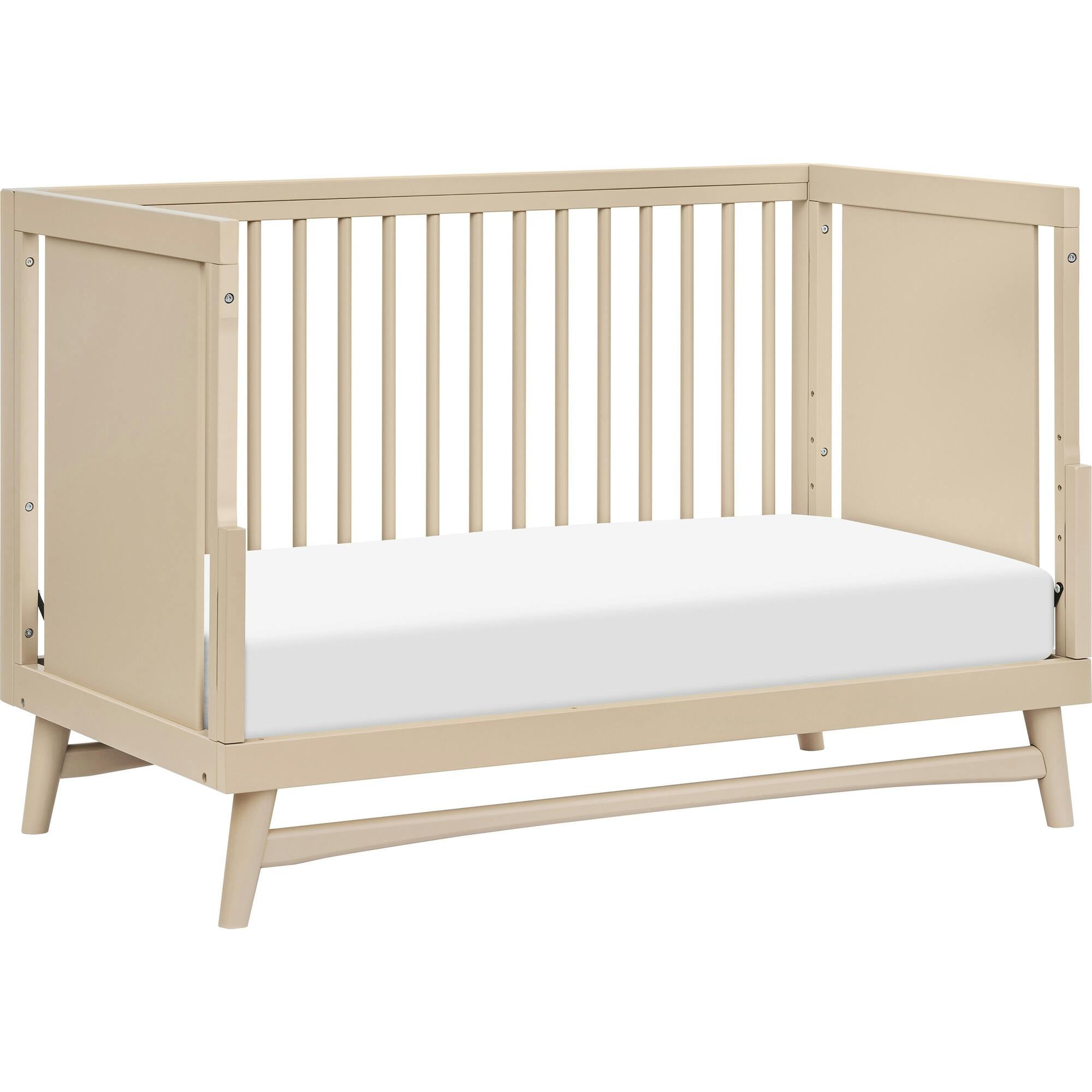 Peggy 3-In-1 Convertible Crib With Toddler Bed Conversion Kit