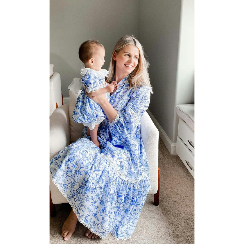 Jaylin Linen Mom Dress