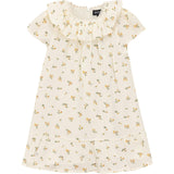 Floral Printed Dress Off White