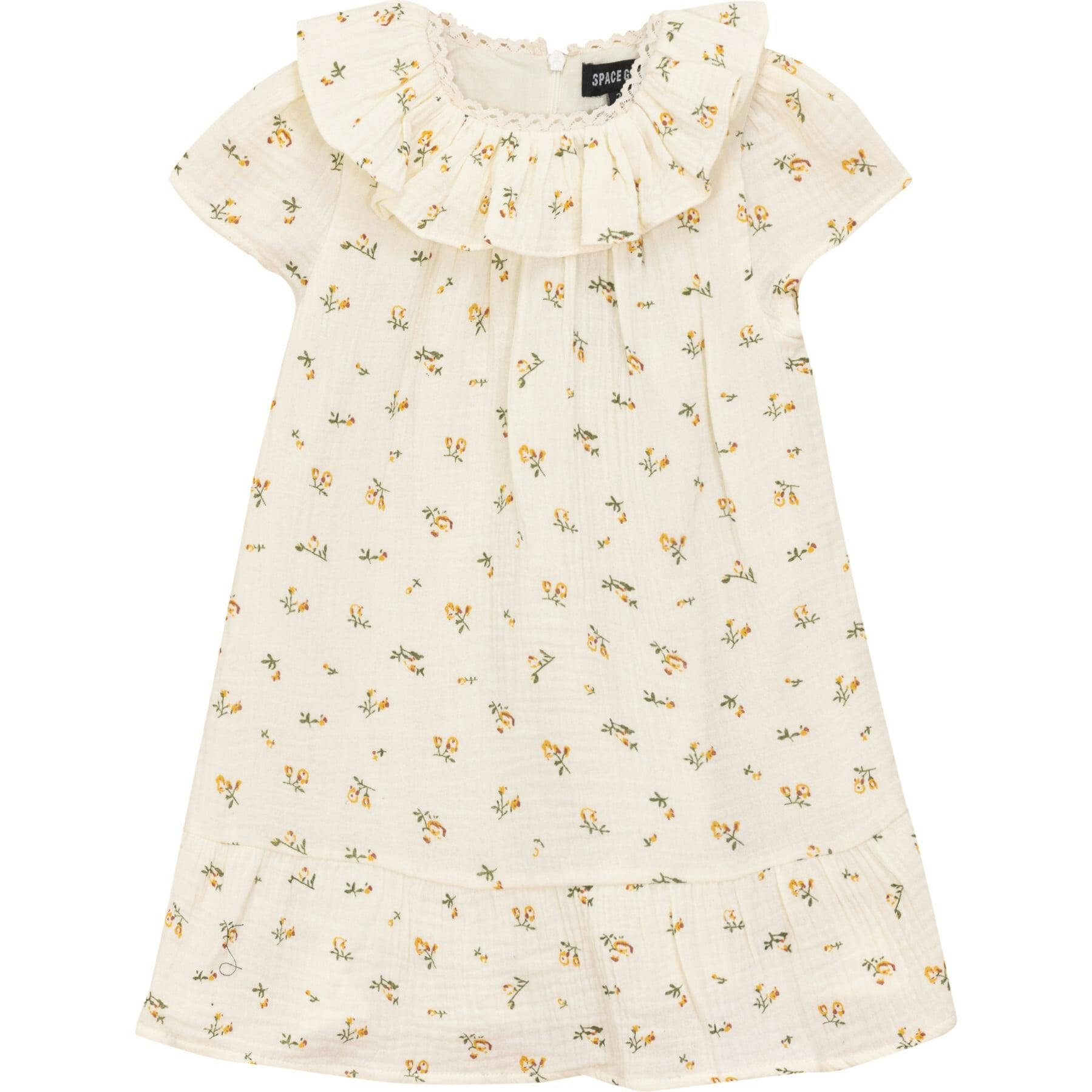 Floral Printed Dress Off White